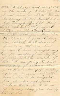 Letter from Fred J. Michaels to E.E. Nicholas, Page 2