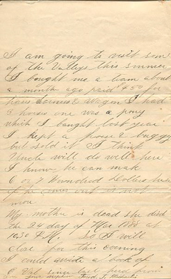 Letter from Fred J. Michaels to E.E. Nicholas, Page 4