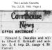Albert George Grinnell Deeds Recorded