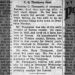 Chauncey Gridley Thompson Obituary