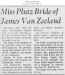 James and Mary Plutz Van Zeeland
