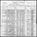 John Bauer and Family 1900 Census