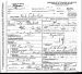 Sarah Evalee Cox Death Certificate