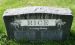 Earl Clayton and Elizebeth Harriet Knudson Rice headstone