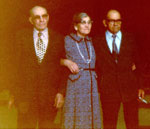 Fred, Idonia and Elmer Thompson