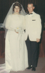 William Larry Emory and Twila Joan Thompson Wedding Picture